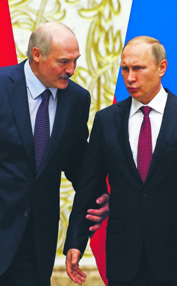 Łukaszenka i Putin