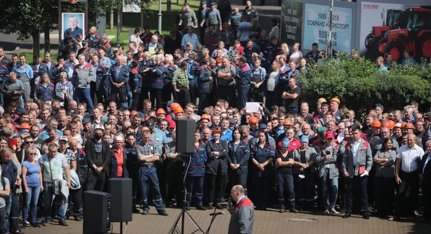 Białoruś protesty. Mińsk