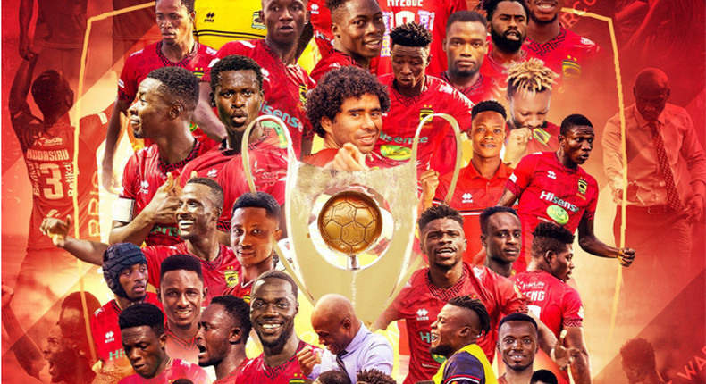 Kotoko crowned Ghana Premier League champions with 3 games to spare