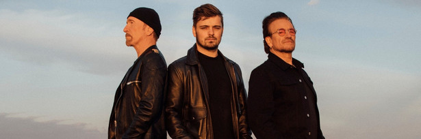 Bono, The Edge, Martin Garrix