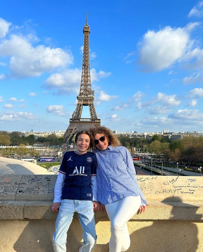 Selena sa sinom Davidom