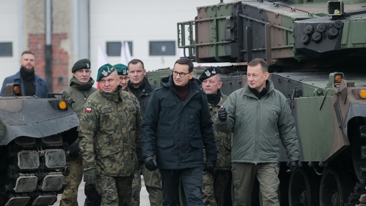 Mateusz Morawiecki i Mariusz Błaszczak