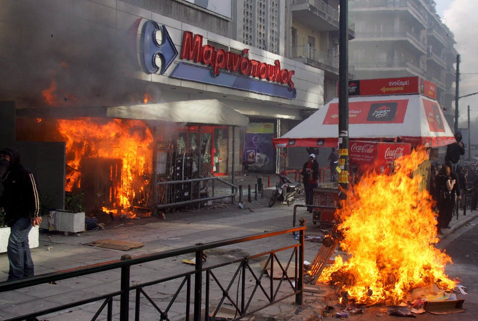 GREECE PROTEST