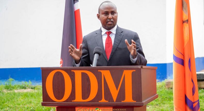 Suna East MP Junet Mohammed during a recent ODM function