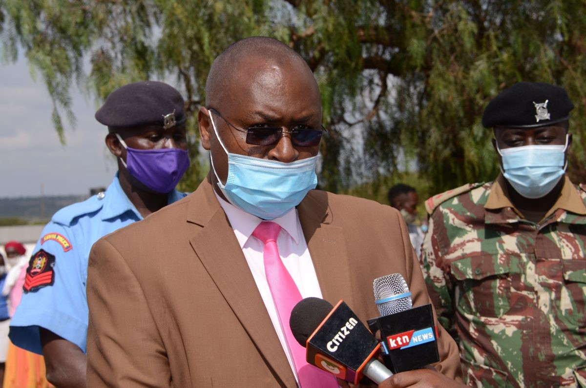 Kajiado County commissioner Joshua Nkanatha