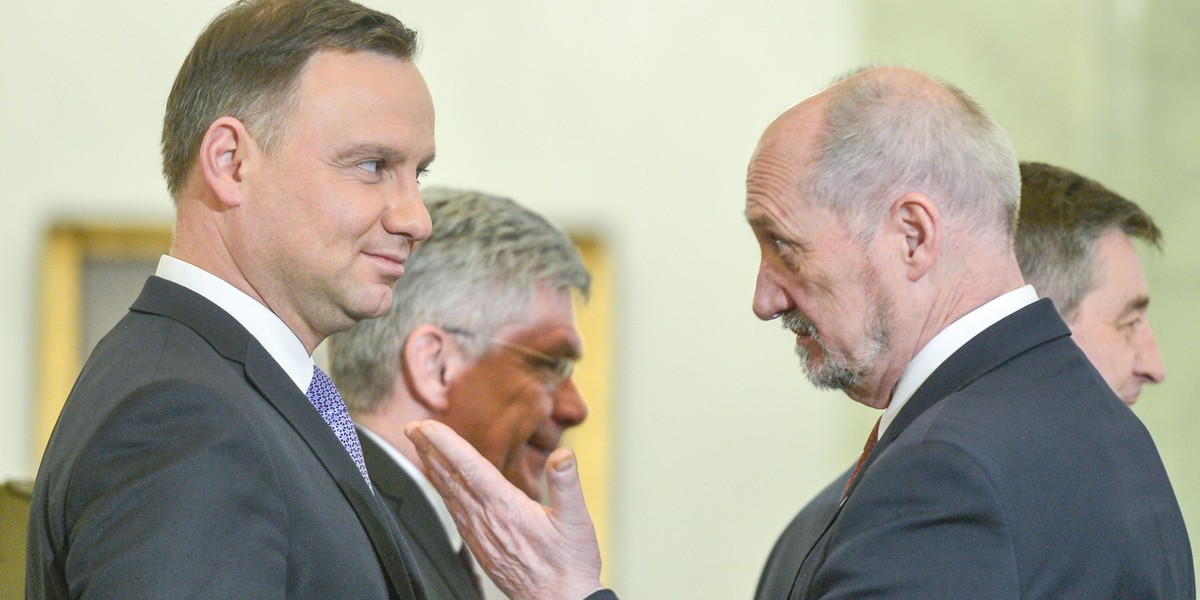 Andrzej Duda i Antoni Macierewicz