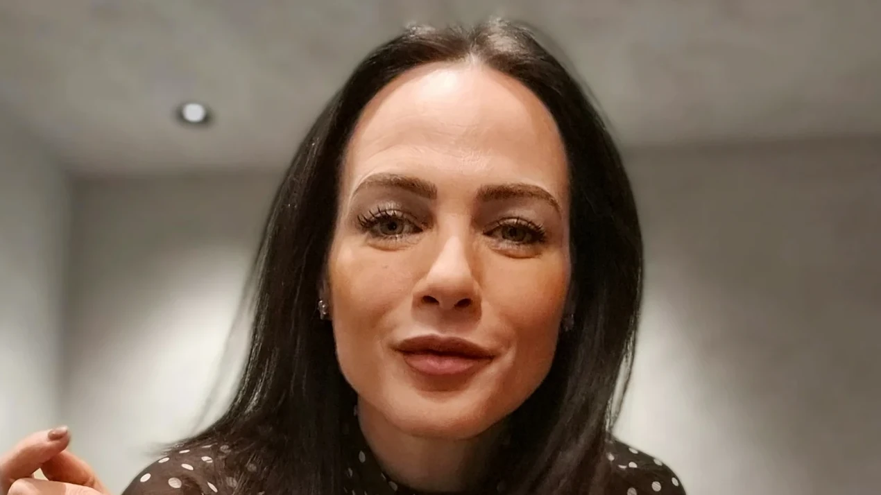 Exmoderátorka Telerána Adriana Kneissl.