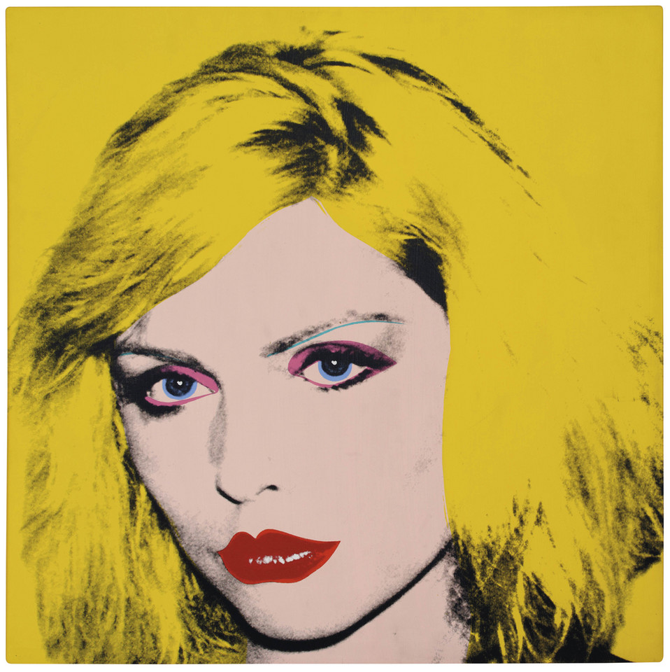 Andy Warhol, "Debbie Harry" (1980). Z kolekcji Deborah Harry