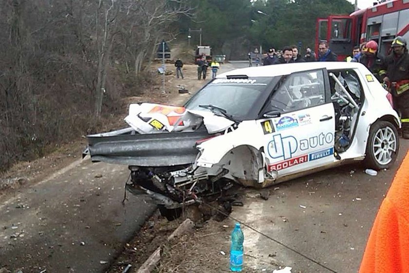 Nagranie z auta Kubicy w rękach policji