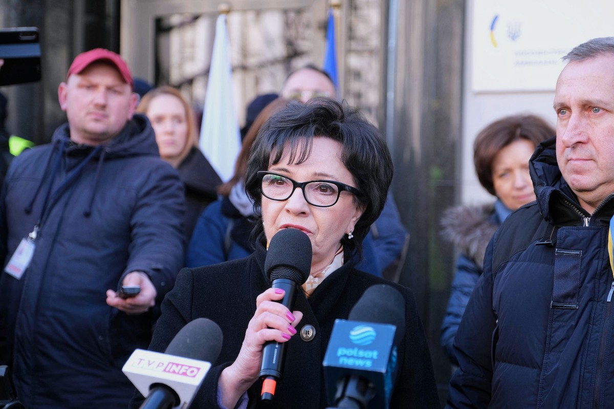 Andrij Deszczyca, Elżbieta Witek