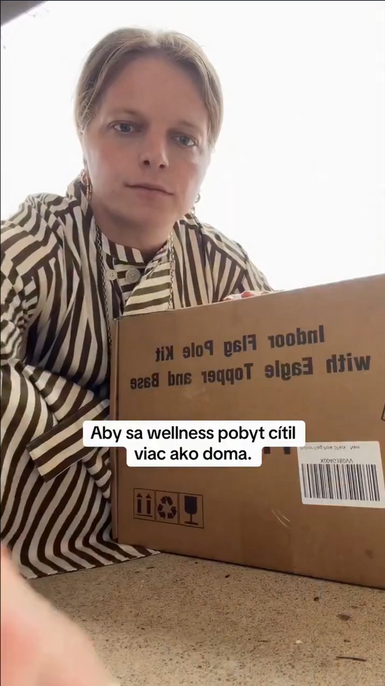 Americká influencerka Gwen McMullen.