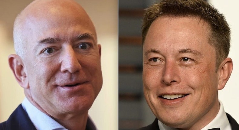 Jeff Bezos and Elon Musk are among the tech billionaires who lost the most money in 2022.Pascal Le Segretain/Getty Images and Michael M. Santiago/Getty Images