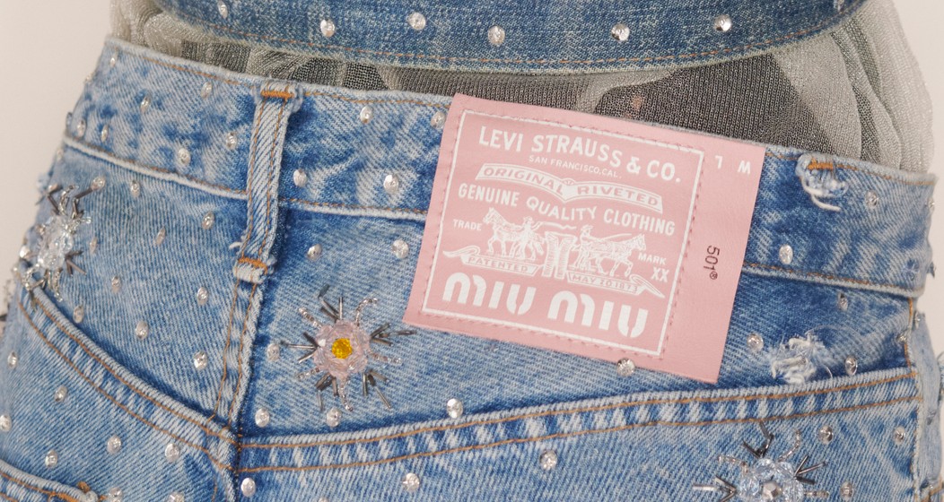 Upcycled by Miu Miu in collaboration with Levi's det 01