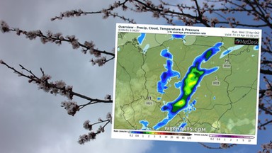 Deszczowy front popsuje pogodę w ciepły czwartek. Możliwe nawet burze