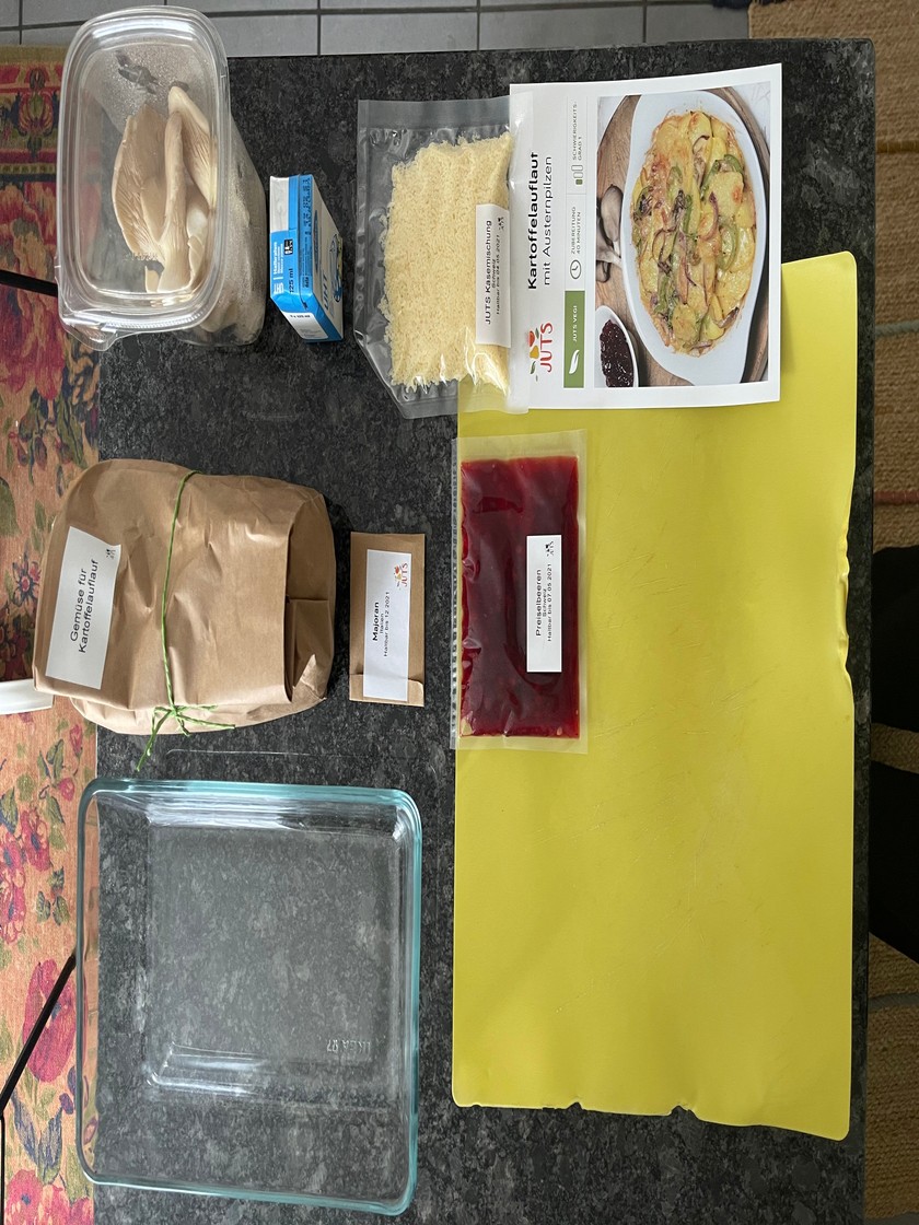 Le gratin de pommes de terre est tout aussi facile et rapide à préparer. 