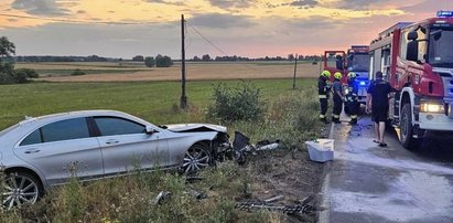 Mercedes wyłonił się zza zakrętu. Nie miała gdzie uciec. Wstrząsające nagranie spod Torunia