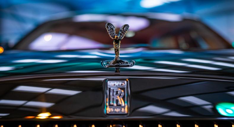 The Rolls-Royce Ghost Black Badge.Alex Goy