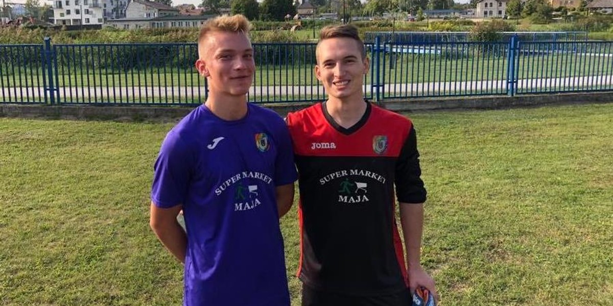 Jakub Domański(17 l.) i Kamil Michalak(18 l.)