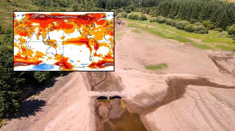 El Niño jest już pewne. Skutki dla Ziemi mogą być dramatyczne (mapa: NOAA)