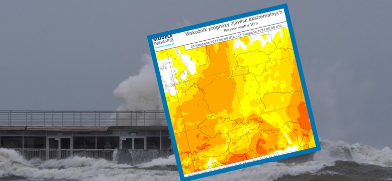 Orkan uderzy w Polskę. Przyniesie burze, śnieżyce i deszcz