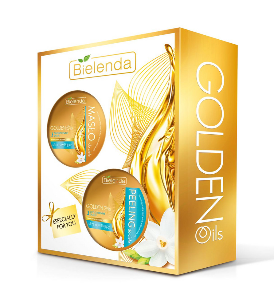 Zestaw prezentowy Golden Oils nawilżający Bielenda