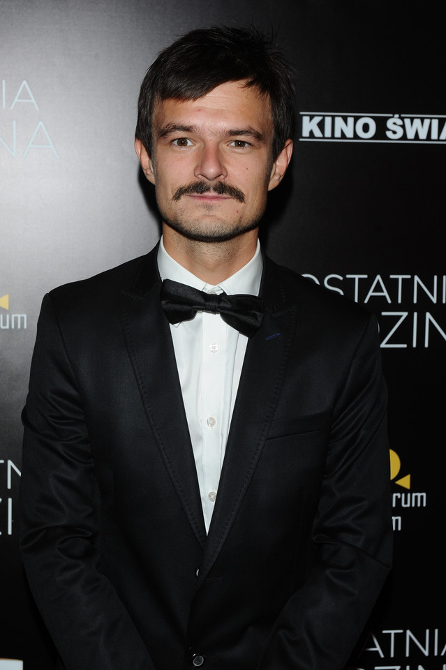 Dawid Ogrodnik w 2016 r. Premiera filmu "Ostatnia rodzina"