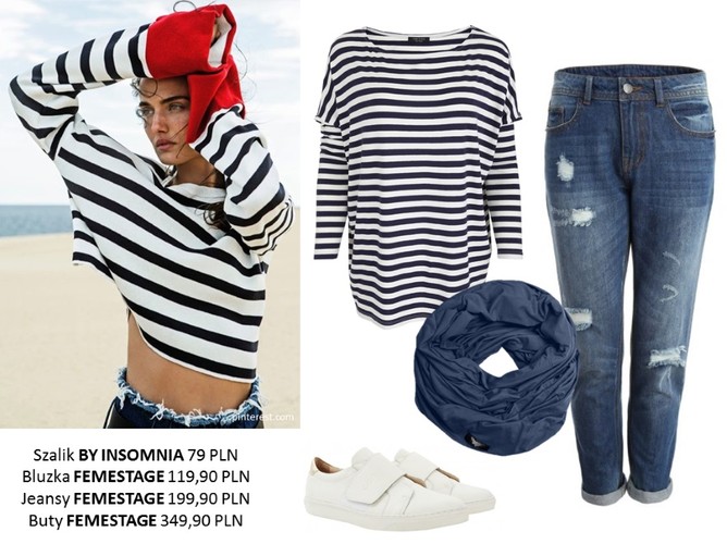 STYLIZACJE marynarskie na lato 2017