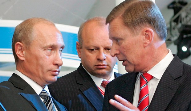 Vladimir Putin i Sergej Ivanov 2007.