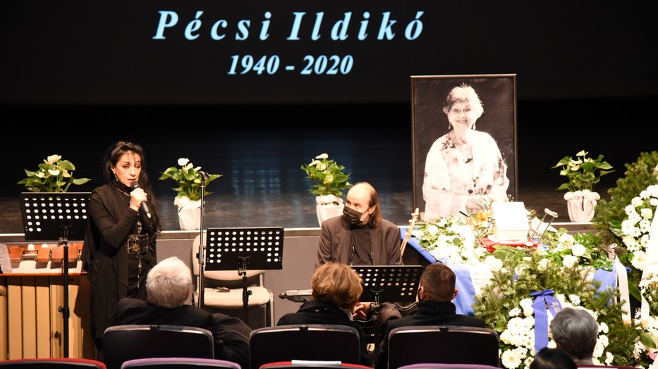 Pécsi Ildikó búcsúztatója Gödöllőn / Fotó: Jaeger Ákos