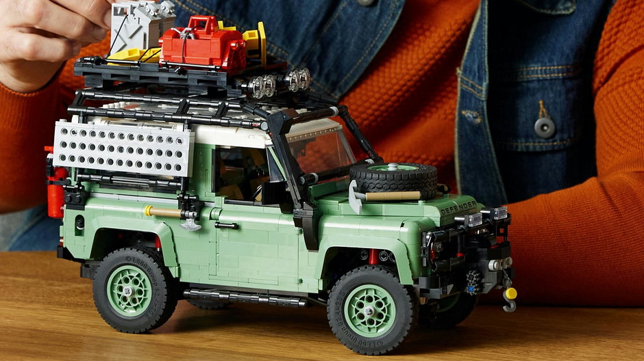 Lego model samochodu