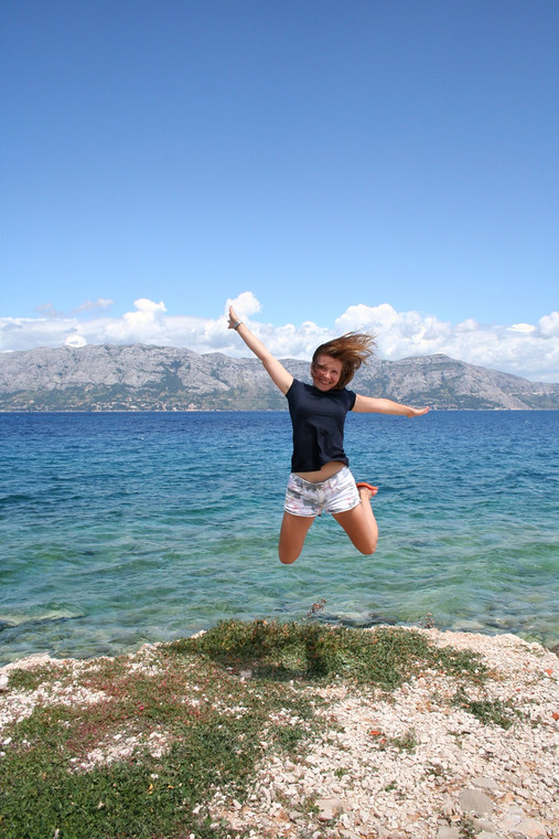 Radość z wakacji w Chorwacji