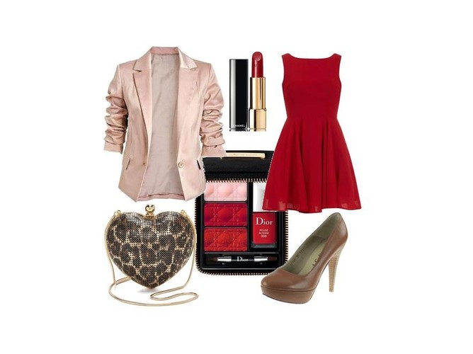 Stylizacje na studniówkę 2014: klasyczna czerwień ze szczyptą beżu