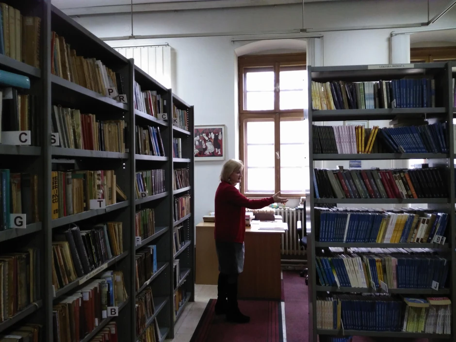 Preporučuje se posebno odvajanje knjiga koje su vraćene od onih koje su za preuzimanje