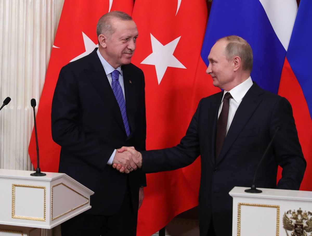 Recep Tayyip Erdogan i Władimir Putin
