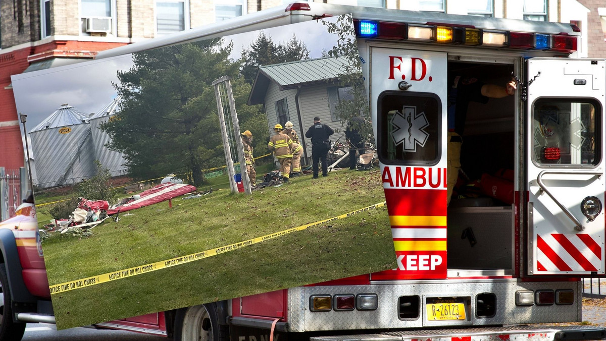 USA: Samolot uderzył w dom. Dwie osoby nie żyją