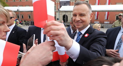 Dzień Flagi Rzeczypospolitej Polskiej. Prezydent Andrzej Duda świętował w Warszawie