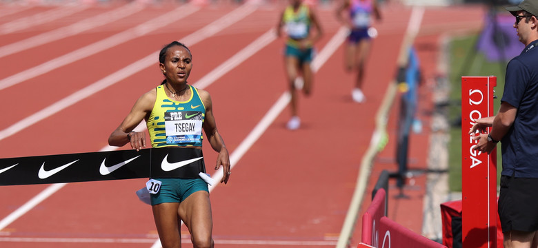 Gudaf Tsegay ustanowiła rekord świata w biegu na 5000 m