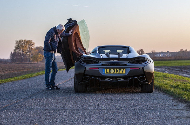 McLaren 570S Spider - moc pod kontrolą