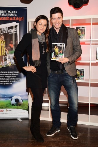 Anna i Robert Lewandowscy