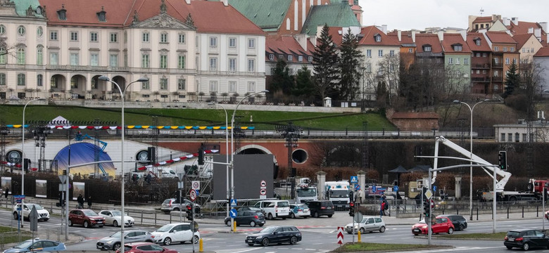 Tak Warszawa przygotowuje się na przyjazd prezydenta USA Joe Bidena. ZDJĘCIA