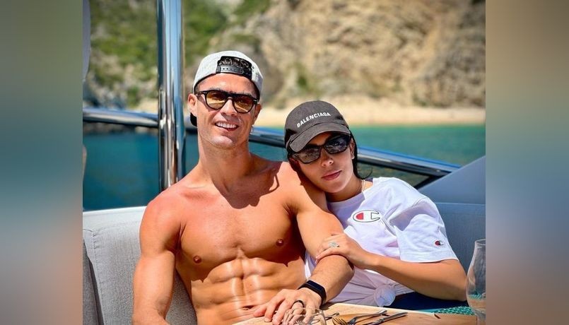Cristiano Ronaldo a Georgina Rodríguez, ktorá sa po strate synčeka ešte stále nedokáže usmievať.
