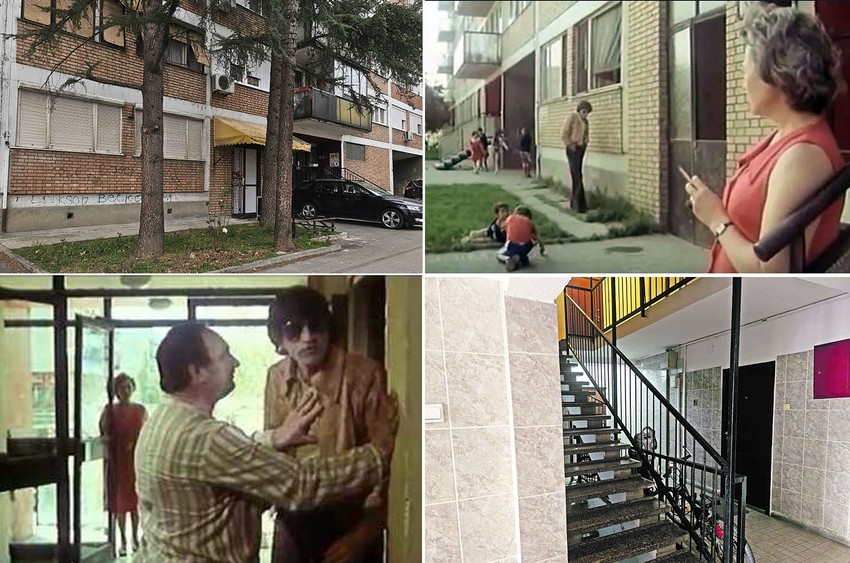 Kuća gde je snimljen film "Nacionalna klasa"