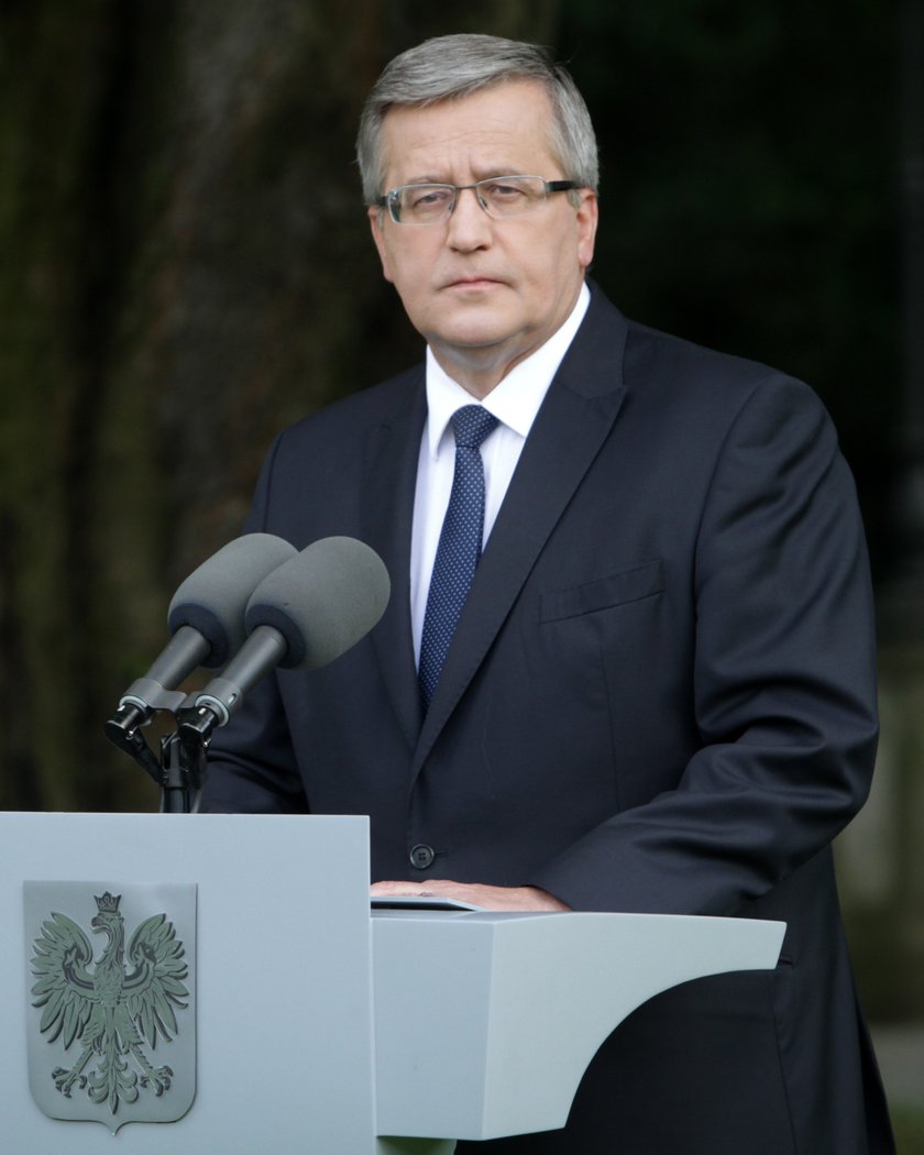 Bronisław Komorowski trafił do szpitala