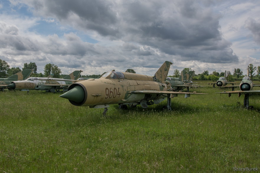 Opuszczone samoloty na Węgrzech