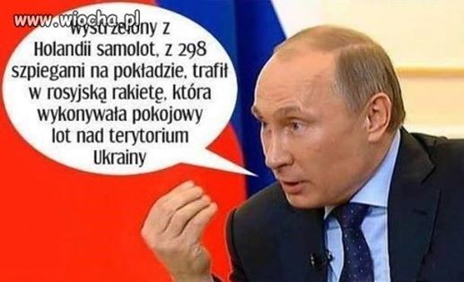 mem z Władimirem Putinem / wiocha.pl