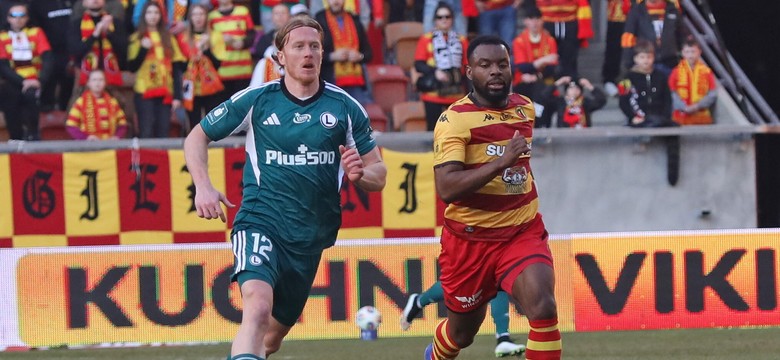 Wielki pech Jagiellonii. W meczu z Legią jej piłkarze dwa razy trafili do swojej bramki