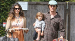 Matthew McConaughey i Camilla Alves z dziećmi w Malibu