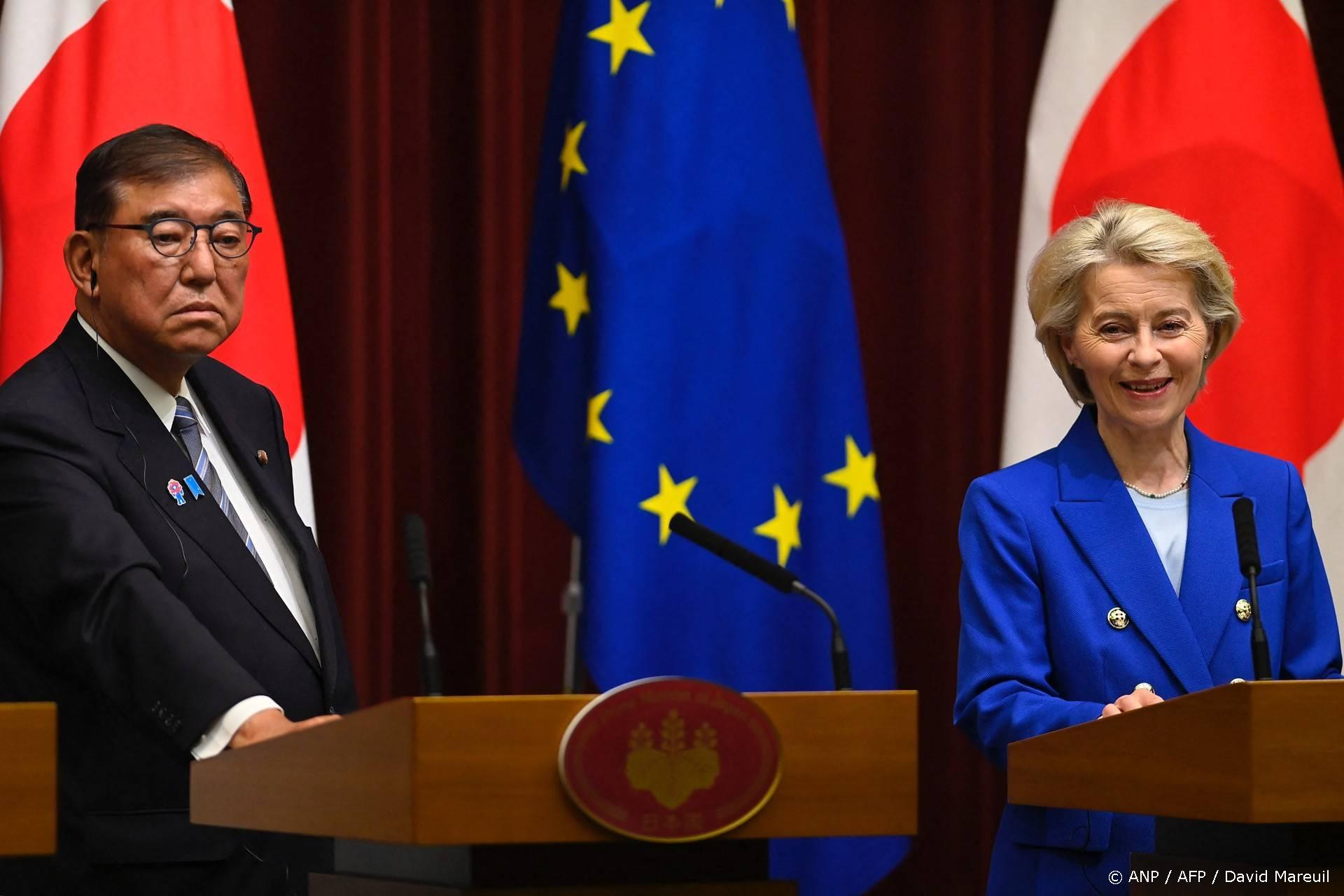 EU en Japan versterken samenwerking tegen Rusland en China