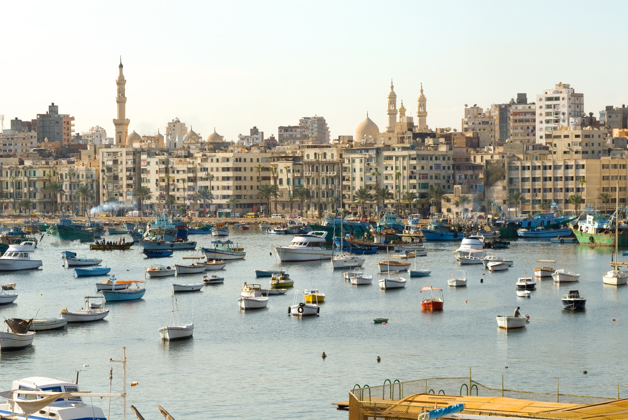 Egyptské prístavné mesto Alexandria (ilustračné foto).