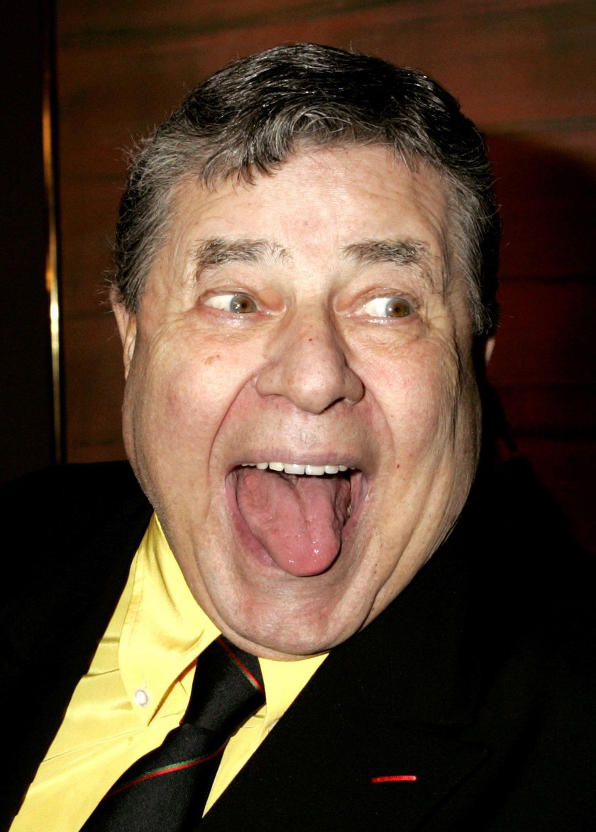 FILE PHOTO: Jerry Lewis holds the Jean Hersholt Humanitarian Award during the 81st Academy Awards in